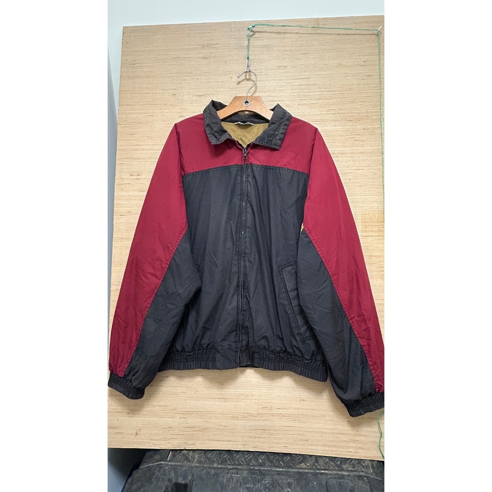 417 By Van Heusen‎ Authentic Sportswear Jacket Mens XL Colorblock Zip Up